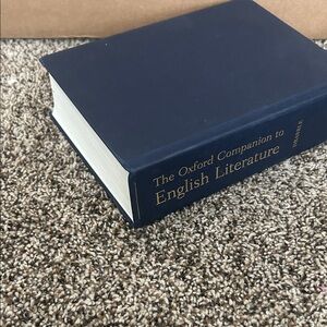 Oxford Blue Hardcover Book